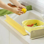 Silicone Sink Splash Guard with Suction Cups – Water Baffle to Protect Clothes and Surfaces