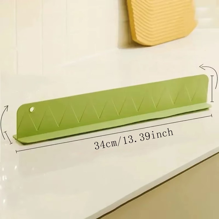 Silicone Sink Splash Guard with Suction Cups – Water Baffle to Protect Clothes and Surfaces