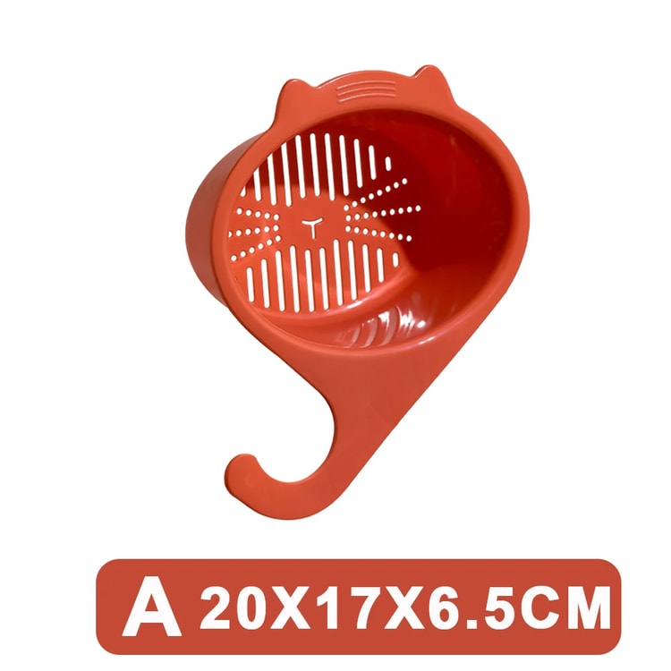 Most Reviewed Cat Shape Kitchen Sink Drain Basket and Faucet Filter Basket for Fruit and Vegetable Rinsing