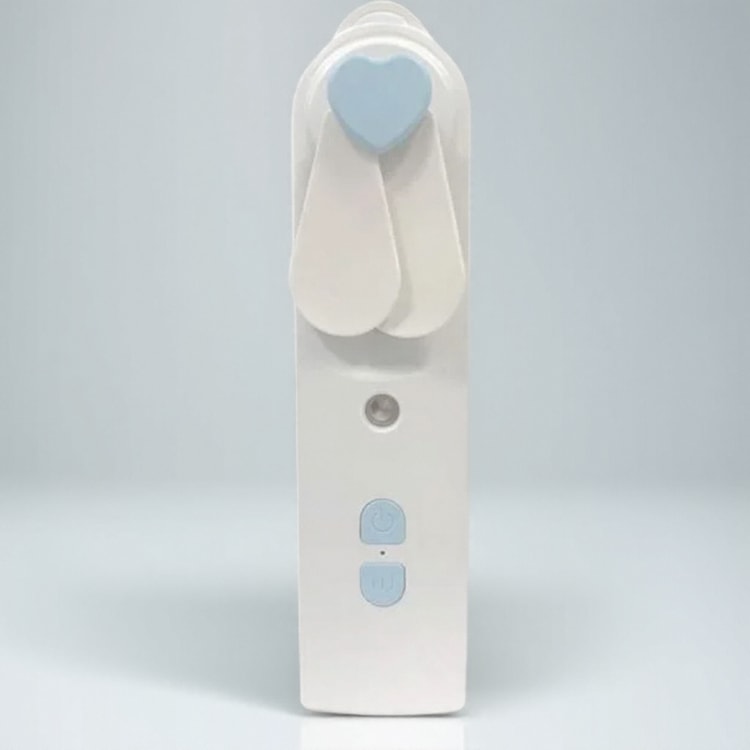 Portable Fan & Humidifier USB Rechargeable Mini Fan with Mist Spray