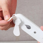 Portable Fan & Humidifier USB Rechargeable Mini Fan with Mist Spray