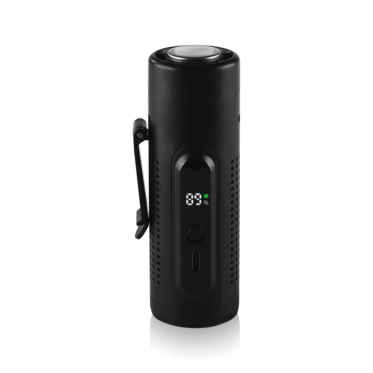 Ice Cooling Portable Fan with LED Display & USB Rechargeable Battery