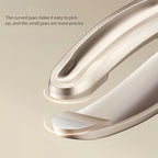 Heavy-Duty Stainless Steel Eyebrow Tweezers, Sharp Tips for Precise Facial Hair Grooming