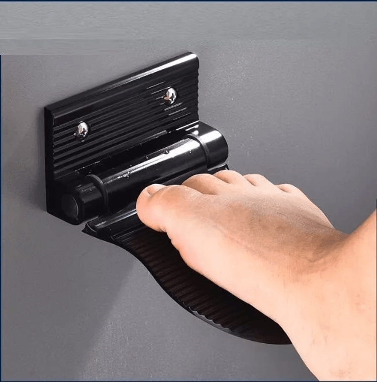 Foldable Shower Foot Rest Bathroom Shaving Aid Leg Stool Grip Holder for Razor